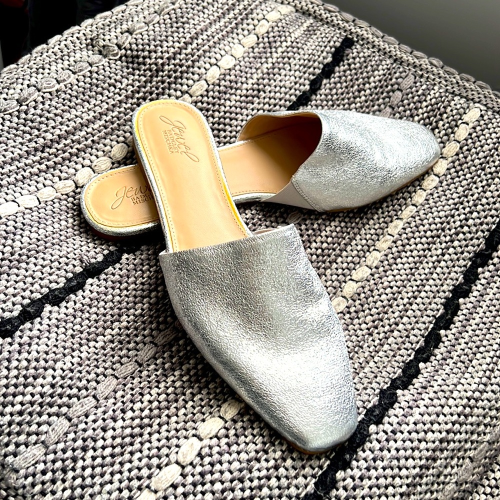 SOLD- NWOT - Silver brand new shoes - 9 1/2M